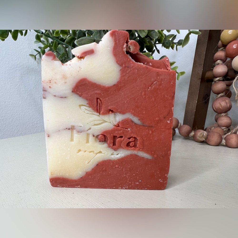 Brand New-Fiora Soap Co - Peppermint Twist - Homemade Soap